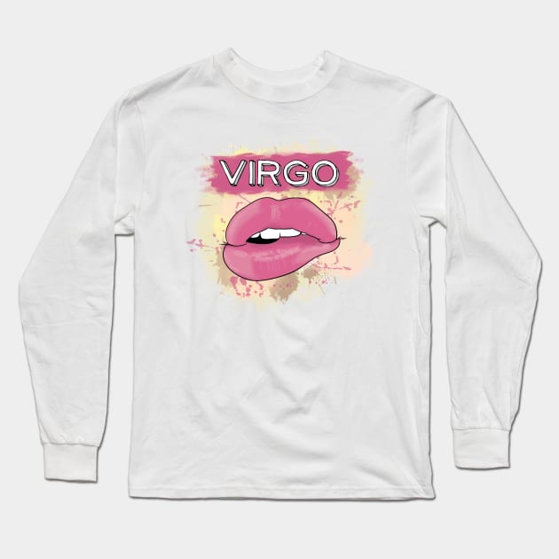 I am a Virgo Long Sleeve T-Shirt by TheBadNewsB